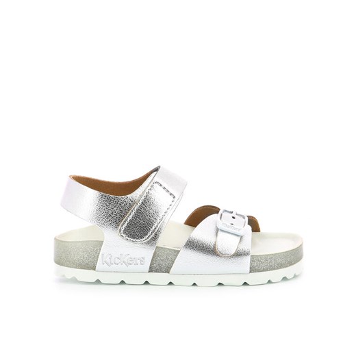 Sandały Kickers Sunkro 858541-30-16 M Srebrny ze sklepu eobuwie.pl w kategorii Sandały dziecięce - zdjęcie 182027201