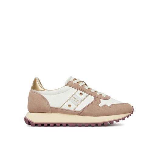 Sneakersy Blauer S5MILLEN03/NYM Biały ze sklepu eobuwie.pl w kategorii Buty sportowe damskie - zdjęcie 182027233