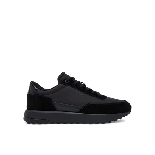 Sneakersy Calvin Klein Low Top Lace Up Repreve Mix HM0HM01714 Czarny ze sklepu eobuwie.pl w kategorii Buty sportowe męskie - zdjęcie 182027262