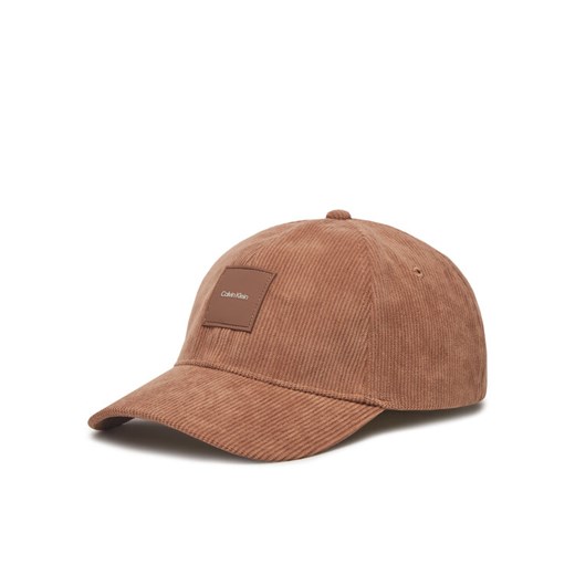 Czapka z daszkiem Calvin Klein Corduroy K50K512612 Beżowy ze sklepu eobuwie.pl w kategorii Czapki z daszkiem męskie - zdjęcie 182027270