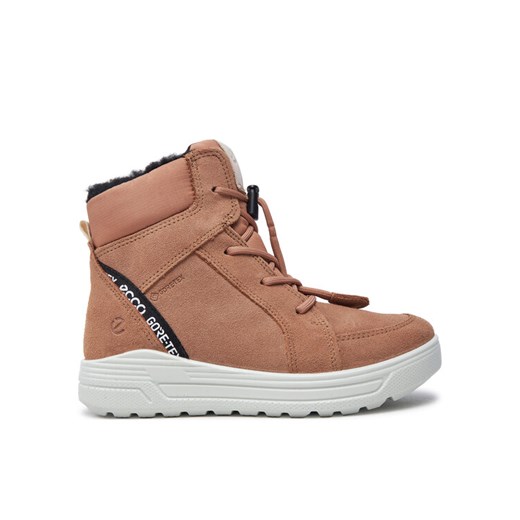 Śniegowce ECCO Urban Snowboarder 72236260220 Brązowy ze sklepu eobuwie.pl w kategorii Buty zimowe dziecięce - zdjęcie 182027330
