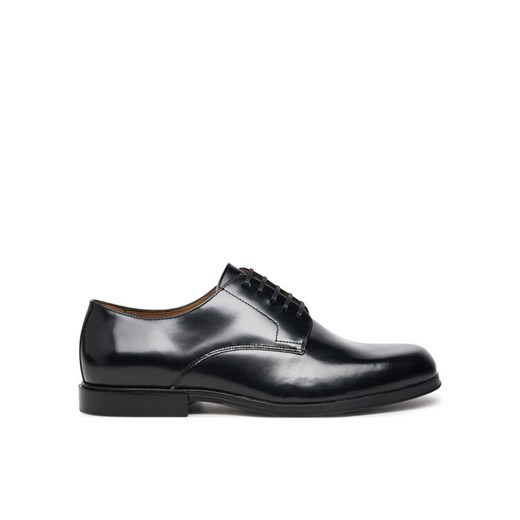 Półbuty Calvin Klein HM0HM01831 Czarny ze sklepu eobuwie.pl w kategorii Buty eleganckie męskie - zdjęcie 182027364