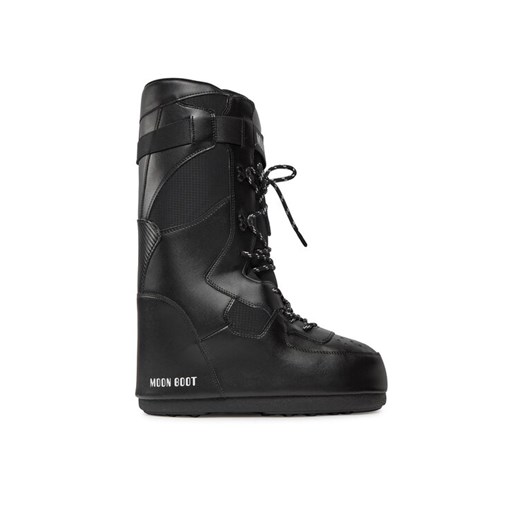 Śniegowce Moon Boot Sneaker High 14028300001 Czarny ze sklepu eobuwie.pl w kategorii Śniegowce damskie - zdjęcie 182027413