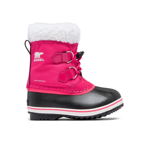 Śniegowce Sorel Yoot Pac™ Nylon Wp 2114112600 Różowy ze sklepu eobuwie.pl w kategorii Buty zimowe dziecięce - zdjęcie 182027440
