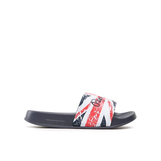 Klapki Pepe Jeans Slider Jack B PBS70053 Granatowy ze sklepu eobuwie.pl w kategorii Klapki dziecięce - zdjęcie 182027611