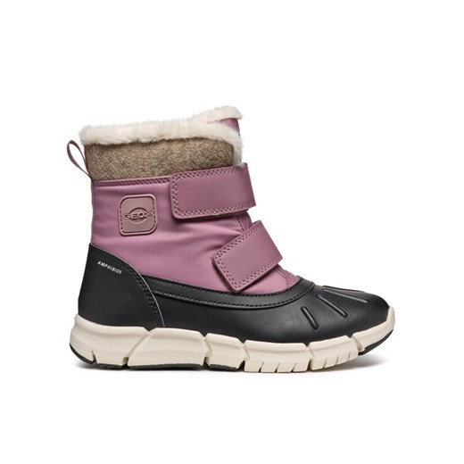 Śniegowce Geox J Flexyper Girl B Ab J46APC 054FU C8049 S Różowy ze sklepu eobuwie.pl w kategorii Buty zimowe dziecięce - zdjęcie 182027632