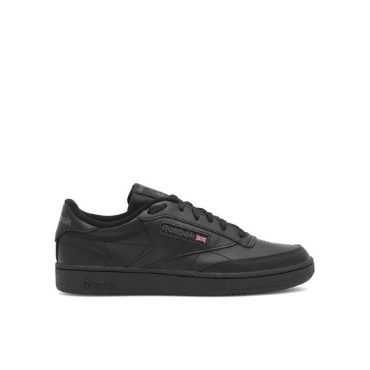 Sneakersy Reebok Club C 100000153 Czarny ze sklepu eobuwie.pl w kategorii Buty sportowe męskie - zdjęcie 182027652