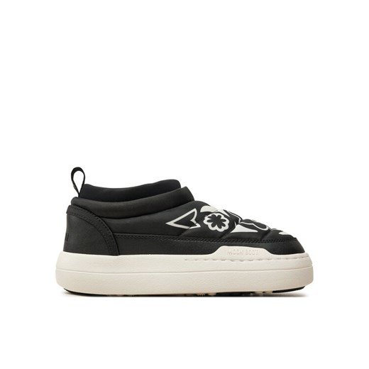 Botki Moon Boot Park Soft Flower 80D2470030 Czarny ze sklepu eobuwie.pl w kategorii Śniegowce damskie - zdjęcie 182027712