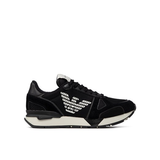 Sneakersy Emporio Armani X4X289 XM499 Q428 Czarny ze sklepu eobuwie.pl w kategorii Buty sportowe męskie - zdjęcie 182027732