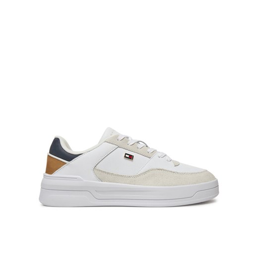 Sneakersy Tommy Hilfiger Essent Basket FW0FW08615 Biały ze sklepu eobuwie.pl w kategorii Buty sportowe damskie - zdjęcie 182027814