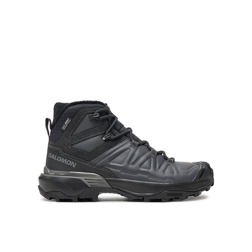 Trekkingi Salomon X Ultra Snowpilot Waterproof L47585900 Czarny ze sklepu eobuwie.pl w kategorii Buty trekkingowe damskie - zdjęcie 182027871