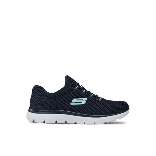 Sneakersy Skechers Quick Lapse 12985/NVLB Granatowy ze sklepu eobuwie.pl w kategorii Buty sportowe damskie - zdjęcie 182027911