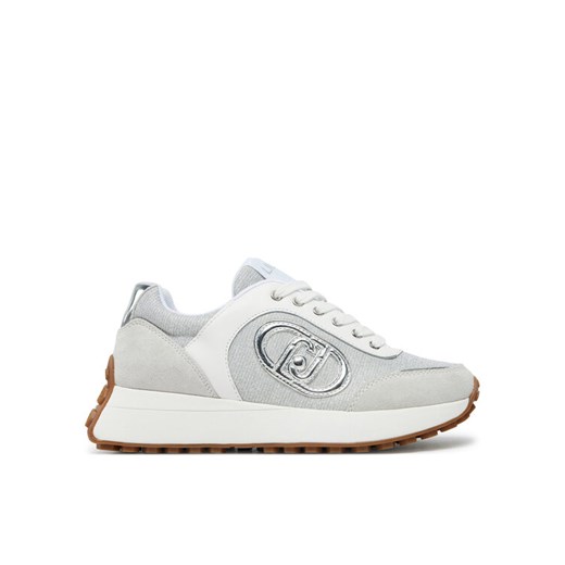 Sneakersy Liu Jo BA5001 PX601 Srebrny ze sklepu eobuwie.pl w kategorii Buty sportowe damskie - zdjęcie 182027931