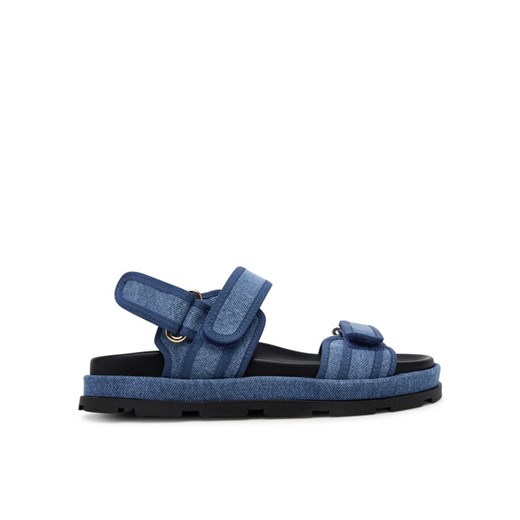 Sandały Pollini SA16244G1MTQ0707 Niebieski ze sklepu eobuwie.pl w kategorii Sandały damskie - zdjęcie 182027983