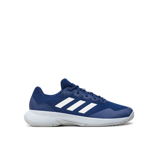 Buty do tenisa adidas Gamecourt 2.0 IE1112 Granatowy ze sklepu eobuwie.pl w kategorii Buty sportowe męskie - zdjęcie 182028074