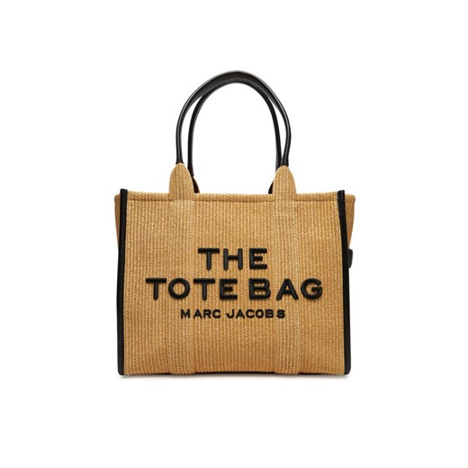 Torebka Marc Jacobs The Woven Large Tote Bag 2S4HTT056H03 Beżowy ze sklepu eobuwie.pl w kategorii Torby Shopper bag - zdjęcie 182028313
