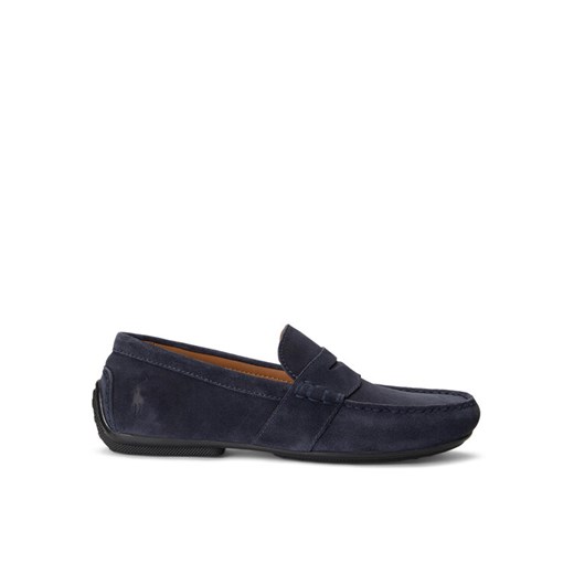 Mokasyny Polo Ralph Lauren Reynold 803893741001 Granatowy ze sklepu eobuwie.pl w kategorii Mokasyny męskie - zdjęcie 182028344