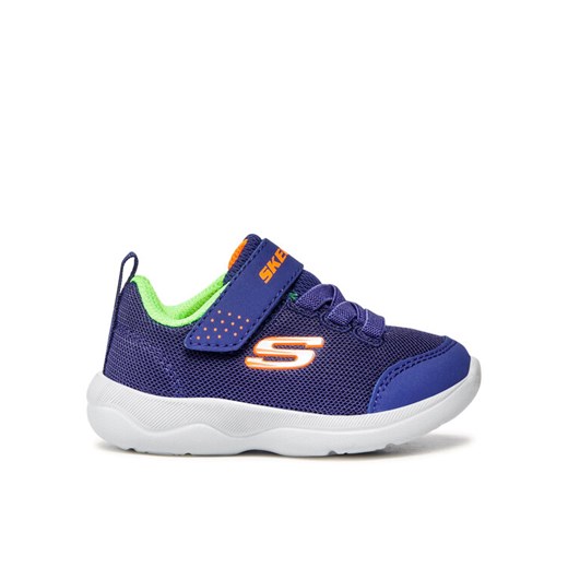 Sneakersy Skechers Mini Wanderer 407300N/NVLM Granatowy ze sklepu eobuwie.pl w kategorii Buty sportowe dziecięce - zdjęcie 182028373