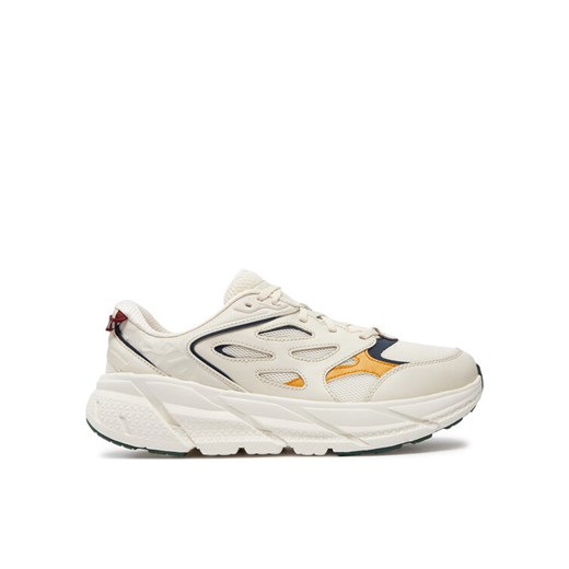 Sneakersy Hoka Clifton L 1160050 Écru ze sklepu eobuwie.pl w kategorii Buty sportowe męskie - zdjęcie 182028522