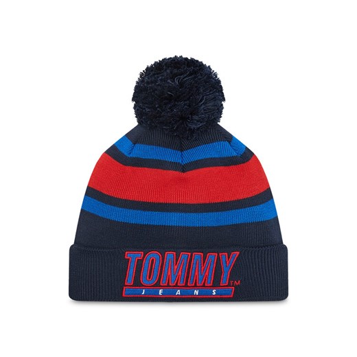 Czapka Tommy Jeans Heritage Stadium AM0AM10582 Granatowy ze sklepu eobuwie.pl w kategorii Czapki zimowe męskie - zdjęcie 182028571