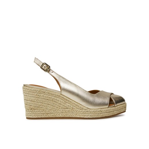 Espadryle Geox D Panarea D35UYA 000CF C2012 Złoty ze sklepu eobuwie.pl w kategorii Espadryle damskie - zdjęcie 182028573