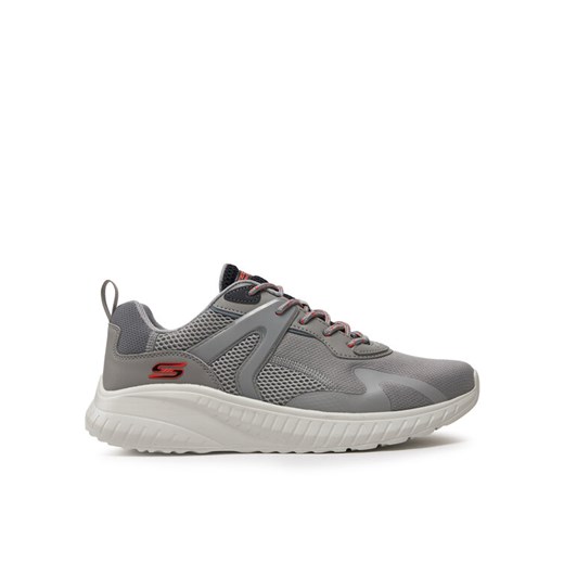 Sneakersy Skechers Bobs Squad Chaos-Elevated Drift 118034/GYMT Szary ze sklepu eobuwie.pl w kategorii Buty sportowe męskie - zdjęcie 182028673