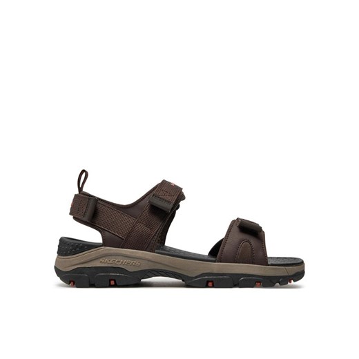 Sandały Skechers Tresmen-Ryer 205112/CHOC Brązowy ze sklepu eobuwie.pl w kategorii Sandały męskie - zdjęcie 182028714