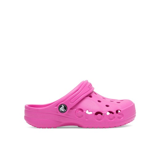 Klapki Crocs BAYA CLOG 207013-6QQ Różowy ze sklepu eobuwie.pl w kategorii Klapki dziecięce - zdjęcie 182028834