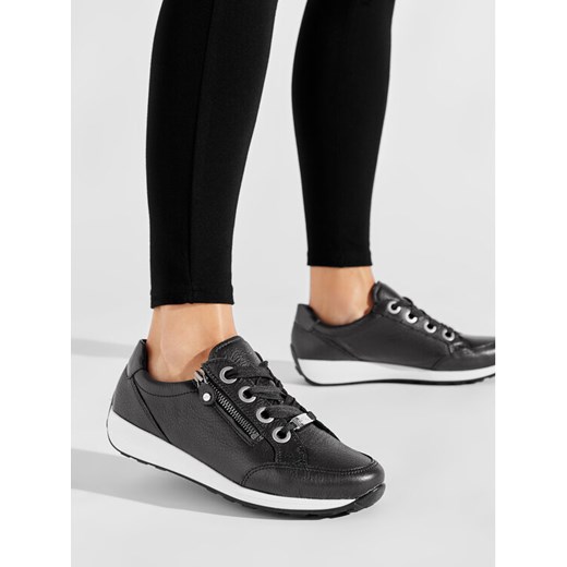 Sneakersy Ara 12-34587-01 Czarny ze sklepu eobuwie.pl w kategorii Półbuty damskie - zdjęcie 182028854