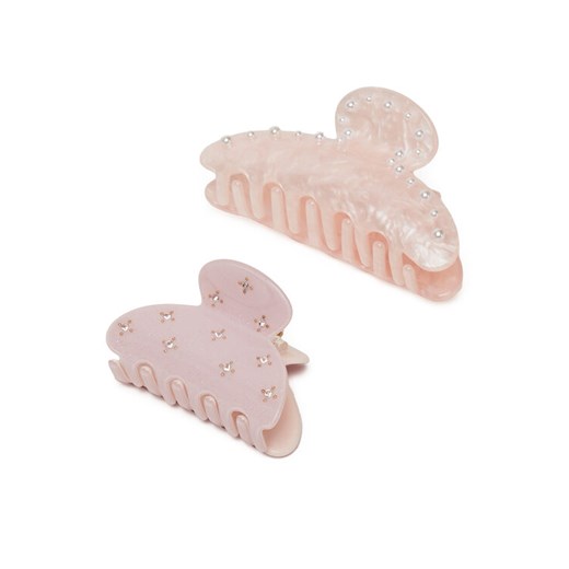 Zestaw 2 spinek do włosów Pieces Pclala 2-Pack Hairshark 17156122 Różowy ze sklepu eobuwie.pl w kategorii Ozdoby do włosów dziewczęce - zdjęcie 182028914