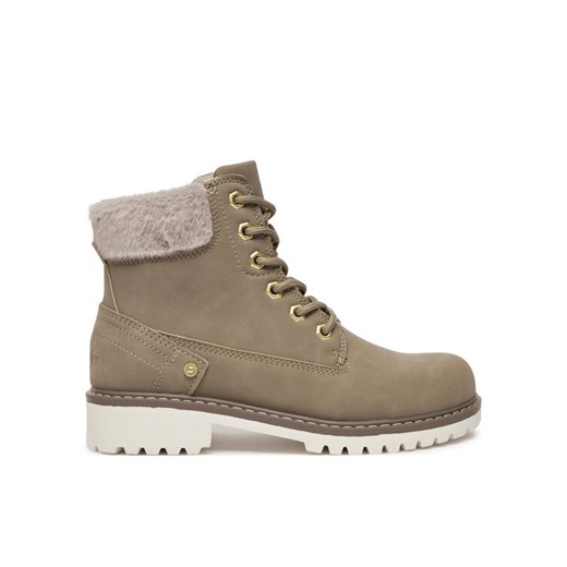 Trapery Wrangler Fur Women High 20243069 Brązowy ze sklepu eobuwie.pl w kategorii Workery damskie - zdjęcie 182029040