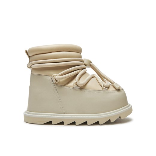 Śniegowce United Nude Zembla Artic Womens 10887828125 Beżowy ze sklepu eobuwie.pl w kategorii Śniegowce damskie - zdjęcie 182029133