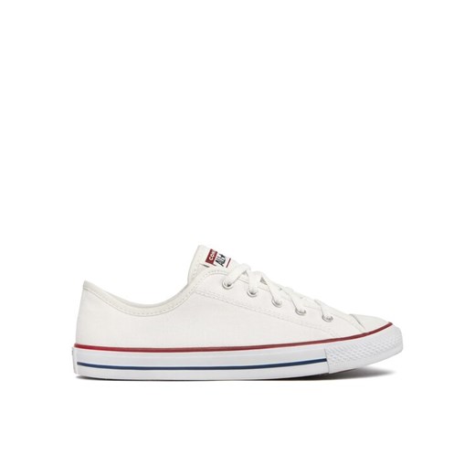 Trampki Converse Chuck Taylor All Star Dainty Ox 564981C Biały ze sklepu eobuwie.pl w kategorii Trampki damskie - zdjęcie 182029242