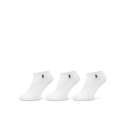 Zestaw 3 par niskich skarpet unisex Polo Ralph Lauren 455972888002 Biały Polo Ralph Lauren 40_43 eobuwie.pl