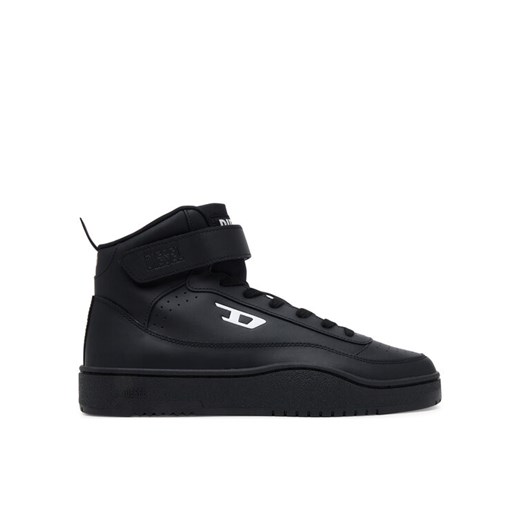 Sneakersy Diesel S-Tracker-D Mid Y03600P5576 Czarny ze sklepu eobuwie.pl w kategorii Buty sportowe męskie - zdjęcie 182029311