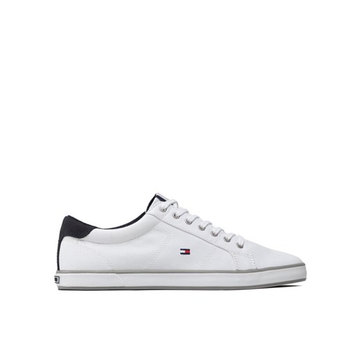 Tenisówki Tommy Hilfiger Harlow 1D FM0FM00596 Biały ze sklepu eobuwie.pl w kategorii Trampki męskie - zdjęcie 182029373