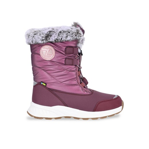 Śniegowce ZigZag Rasbell Kids Boot WP Z234111 Różowy ze sklepu eobuwie.pl w kategorii Buty zimowe dziecięce - zdjęcie 182029381