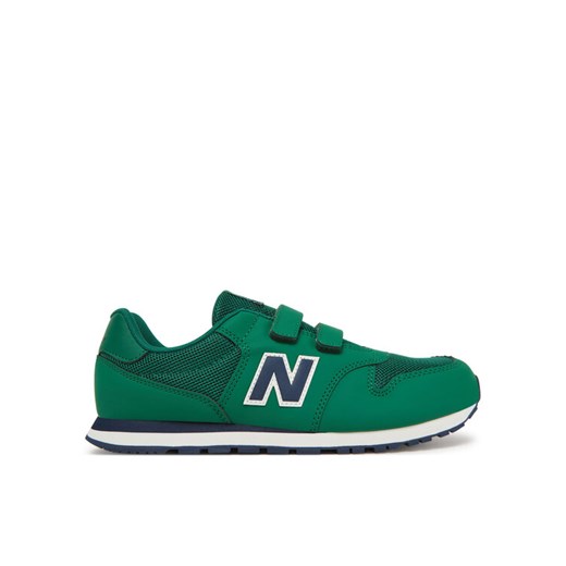 Sneakersy New Balance GV500CP1 Zielony ze sklepu eobuwie.pl w kategorii Buty sportowe dziecięce - zdjęcie 182029391