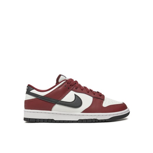 Sneakersy Nike Dunk Low FZ4616 600 Bordowy ze sklepu eobuwie.pl w kategorii Buty sportowe męskie - zdjęcie 182029404