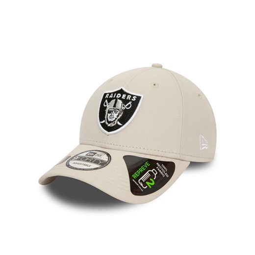 Czapka z daszkiem New Era Repreve 940 Raiders 60435235 Écru ze sklepu eobuwie.pl w kategorii Czapki z daszkiem męskie - zdjęcie 182029430