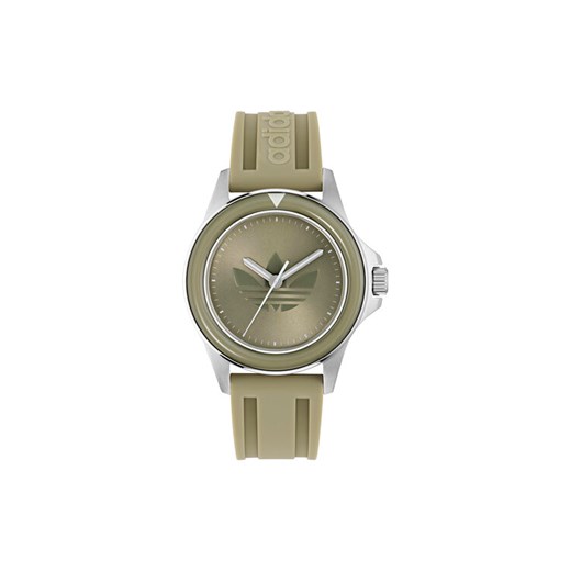 Zegarek adidas Expression One AOFH24509 Zielony ze sklepu eobuwie.pl w kategorii Zegarki - zdjęcie 182029460