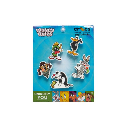 Ozdoba do butów Crocs Jibbitz Looney Tunes 5 Pck Kolorowy ze sklepu eobuwie.pl w kategorii Breloki - zdjęcie 182029511