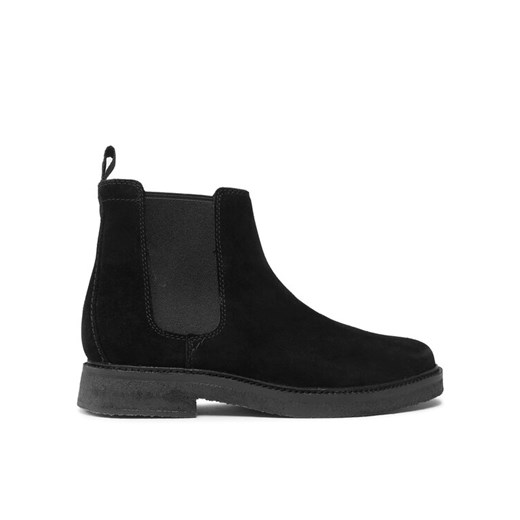 Sztyblety Clarks Clarkdale Easy 261735337 Czarny ze sklepu eobuwie.pl w kategorii Buty zimowe męskie - zdjęcie 182029532