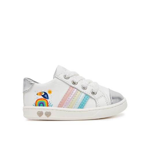 Sneakersy Primigi 7903311 Biały ze sklepu eobuwie.pl w kategorii Buty sportowe dziecięce - zdjęcie 182029543