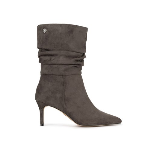Botki Nine West WFA2786-1 Szary ze sklepu eobuwie.pl w kategorii Botki - zdjęcie 182029560