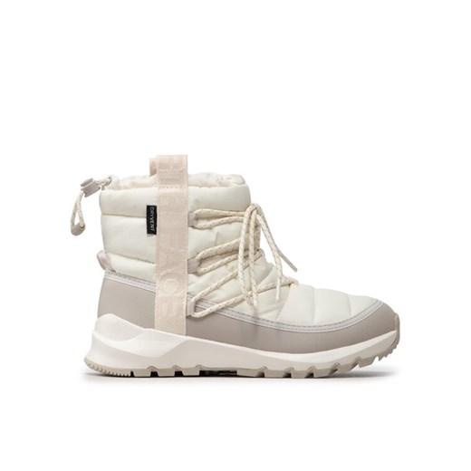 Śniegowce The North Face Thermoball Lace Up Wp NF0A5LWD32F1 Écru ze sklepu eobuwie.pl w kategorii Śniegowce damskie - zdjęcie 182029621