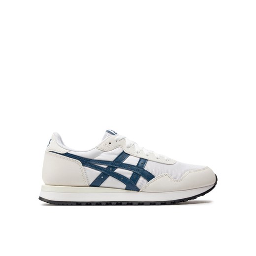 Sneakersy Asics Tiger Runner II 1201A792 Biały ze sklepu eobuwie.pl w kategorii Buty sportowe męskie - zdjęcie 182029653