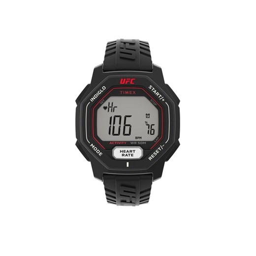 Zegarek Timex Ufc SparK TW2V83800 Czarny ze sklepu eobuwie.pl w kategorii Zegarki - zdjęcie 182029830