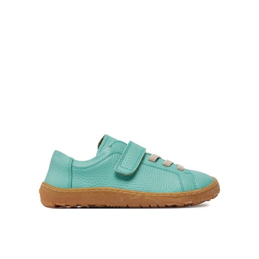 Sneakersy Froddo Barefoot Elastic G3130241-9 D Turkusowy ze sklepu eobuwie.pl w kategorii Półbuty dziecięce - zdjęcie 182029890