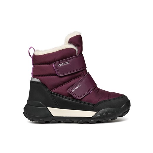 Śniegowce Geox J Trekkyup Girl B Ab J46M7B 0FU50 C7005 D Bordowy ze sklepu eobuwie.pl w kategorii Buty zimowe dziecięce - zdjęcie 182029894